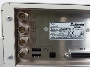 Thumbnail image of Metrohm Polarograph 663 VA Stand & Stirrer, Autolab IME663, Potentiostat, Lab