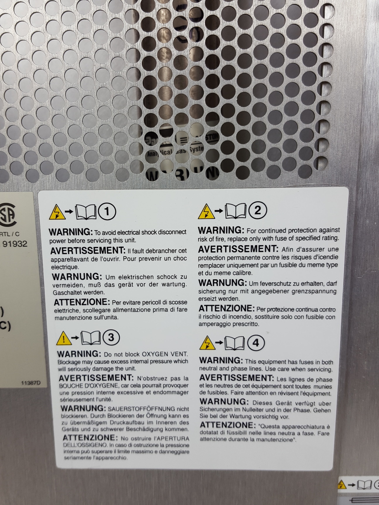 Image of Parker Balston H2PD-150-220 Hydrogen Generator & Manual Lab