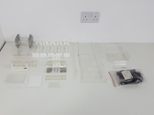 Thumbnail image of Gel Electrophoresis Parts - Combs, Gel Trays, Buffer Dams, Pharmacia Bio-Rad Lab