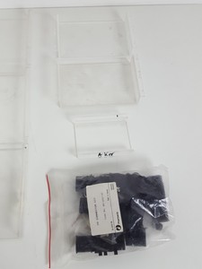 Thumbnail image of Gel Electrophoresis Parts - Combs, Gel Trays, Buffer Dams, Pharmacia Bio-Rad Lab