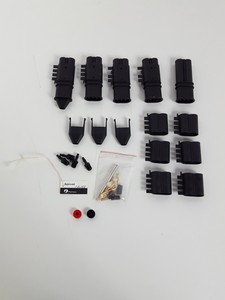 Thumbnail image of Gel Electrophoresis Parts - Combs, Gel Trays, Buffer Dams, Pharmacia Bio-Rad Lab