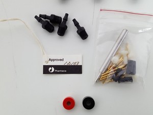 Thumbnail image of Gel Electrophoresis Parts - Combs, Gel Trays, Buffer Dams, Pharmacia Bio-Rad Lab