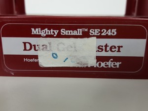 Thumbnail image of Hoefer Mighty Small II SE 250 Electrophoresis Unit & 245 Dual Gel Caster Lab