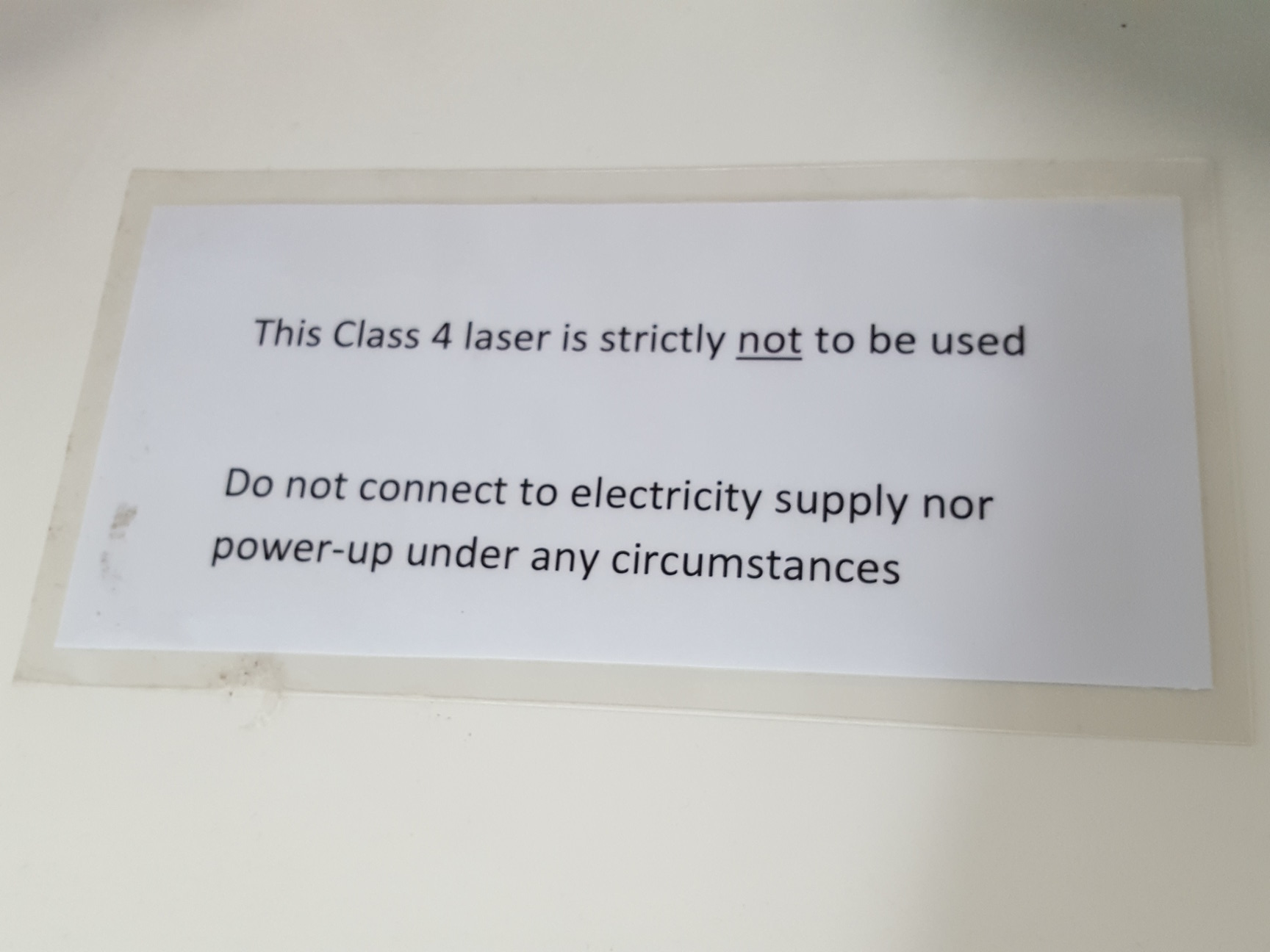 Image of JK Lasers Class 4 MS20 Laser & Accessories Lab