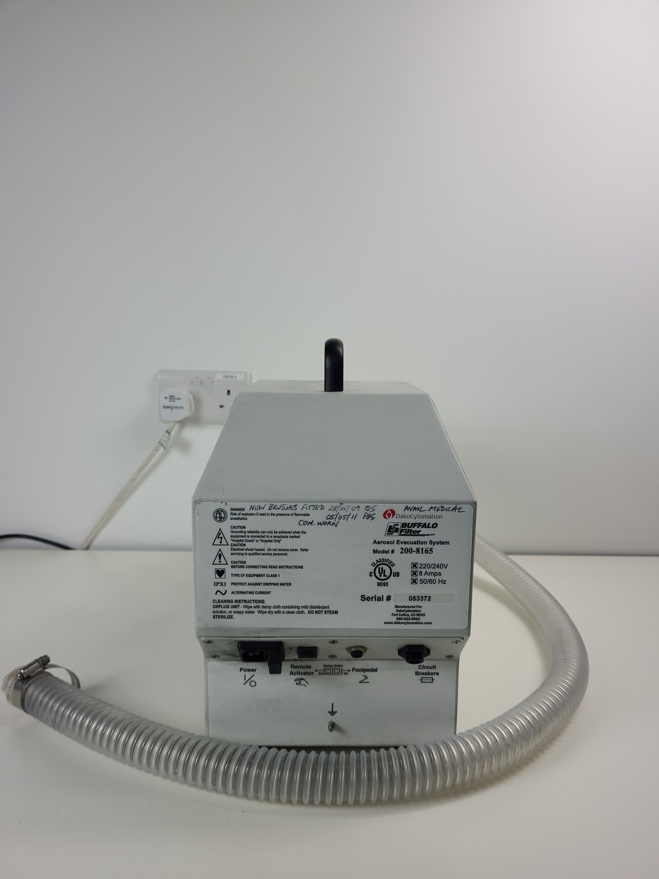 Image of Beckman Coulter MoFlo Laser Cytomation System w/ MSC Class II Safety Cabinet Lab