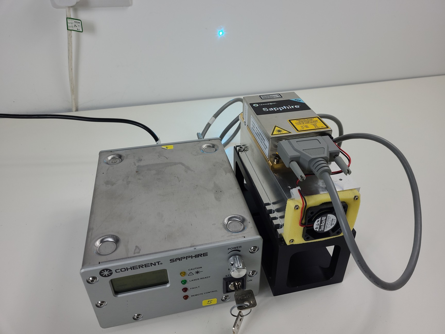 Image of Beckman Coulter MoFlo Laser Cytomation System w/ MSC Class II Safety Cabinet Lab
