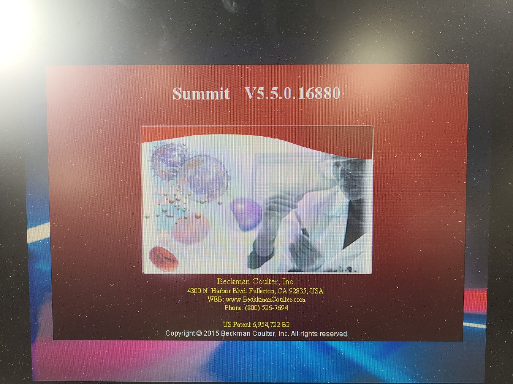 Image of Beckman Coulter MoFlo Laser Cytomation System w/ MSC Class II Safety Cabinet Lab