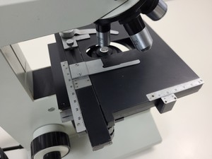 Thumbnail image of Carl Zeiss Jena Laboval 4 Microscope - 3 Objectives 10/0.25 40/0.65 HI 100/1.25