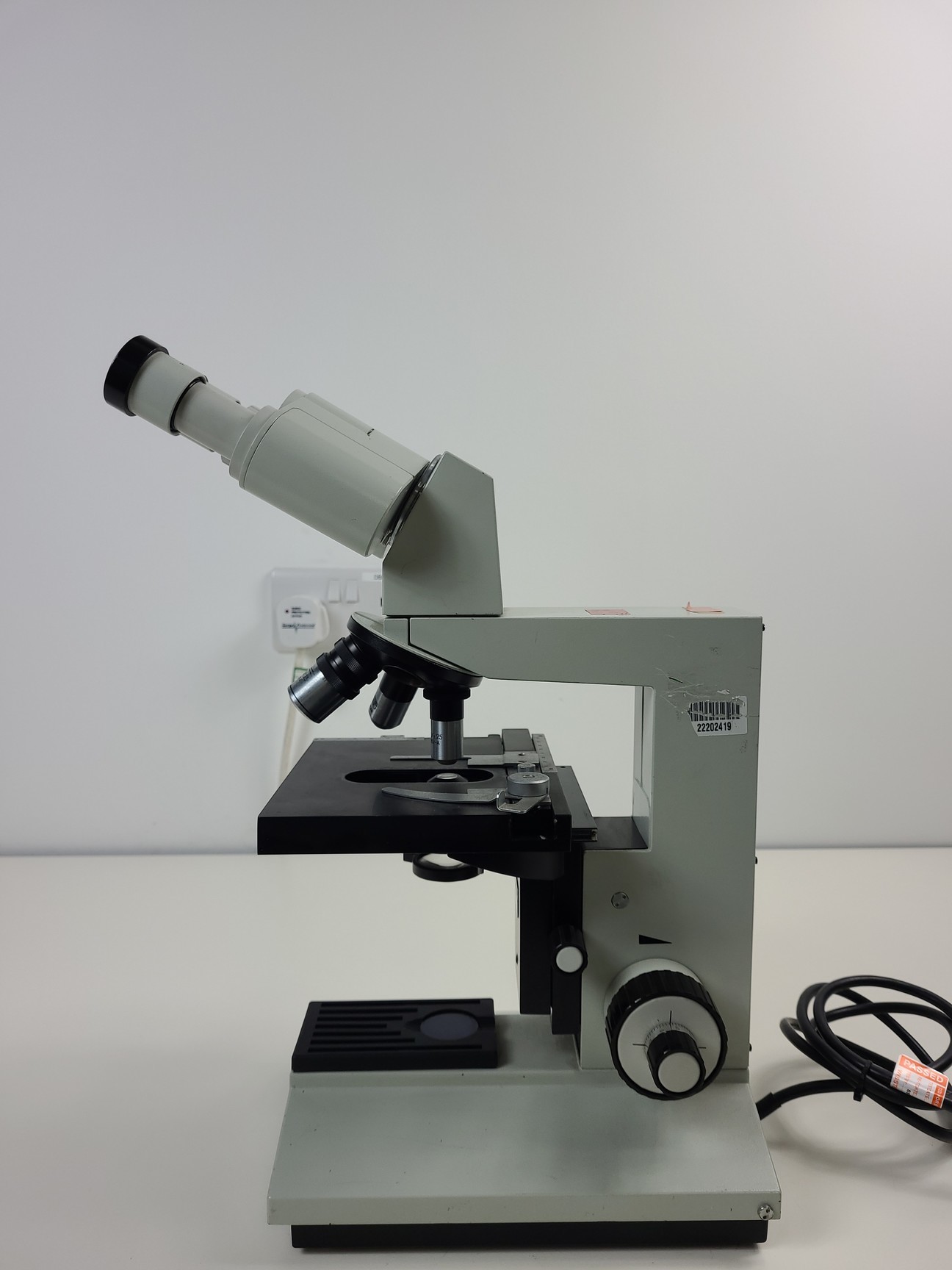 Carl Zeiss Jena Laboval 4 Microscope - 3 Objectives 10/0.25 40/0.65 HI ...
