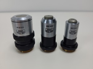 Thumbnail image of Carl Zeiss Jena Laboval 4 Microscope - 3 Objectives 10/0.25 40/0.65 HI 100/1.25