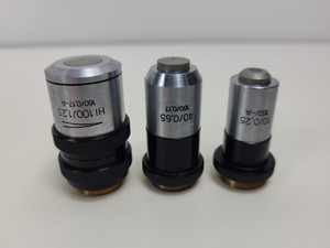 Thumbnail image of Carl Zeiss Jena Laboval 4 Microscope - 3 Objectives 10/0.25 40/0.65 HI 100/1.25