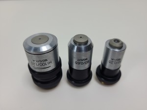 Thumbnail image of Carl Zeiss Jena Laboval 4 Microscope - 3 Objectives 10/0.25 40/0.65 HI 100/1.25