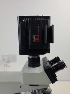 Thumbnail image of Leitz Dialux 20 Microscope & 5 Objectives Inc 100/1.25 OEL PHACO 3 NPL FLUOTAR 