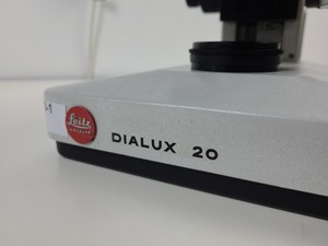 Thumbnail image of Leitz Dialux 20 Microscope & 5 Objectives Inc 100/1.25 OEL PHACO 3 NPL FLUOTAR 