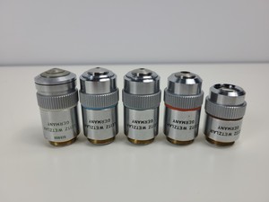 Thumbnail image of Leitz Dialux 20 Microscope & 5 Objectives Inc 100/1.25 OEL PHACO 3 NPL FLUOTAR 