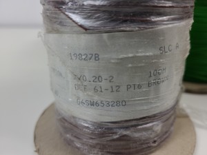 Thumbnail image of 33 x Reels of Farnell & DAVU Equipment Cable -Single Solid & Multi Core 1/0.6mm 