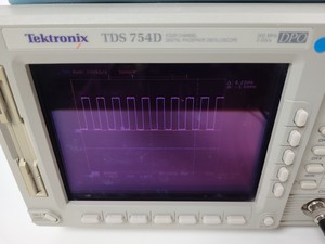 Thumbnail image of Tektronix TDS 754D Four Channel Digital Oscilloscope