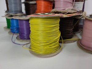 Thumbnail image of 29 x Reels of Farnell, RS & D.E.F.12 Equipment Wire - Single Solid & Multi Core