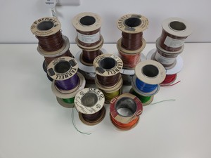 Thumbnail image of 29 x Reels of Farnell, RS & D.E.F.12 Equipment Wire - Single Solid & Multi Core