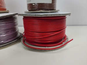 Thumbnail image of 29 x Reels of Farnell, RS & D.E.F.12 Equipment Wire - Single Solid & Multi Core