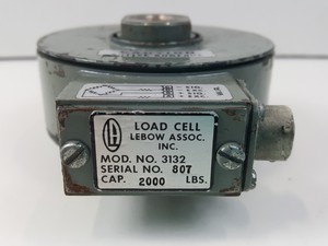 Thumbnail image of Lebow Assoc. Inc Load Cell Model no. 3132 2000lbs Lab