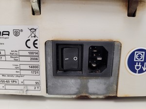 Thumbnail image of Sigma 1-14 Benchtop Centrifuge with 14800rpm Rotor Lab 