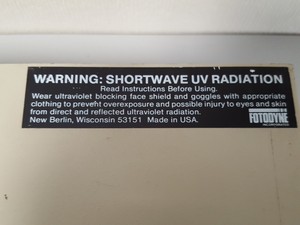 Thumbnail image of Fotodyne Incorporated 3-3002 UV Transilluminator with Shield Lab