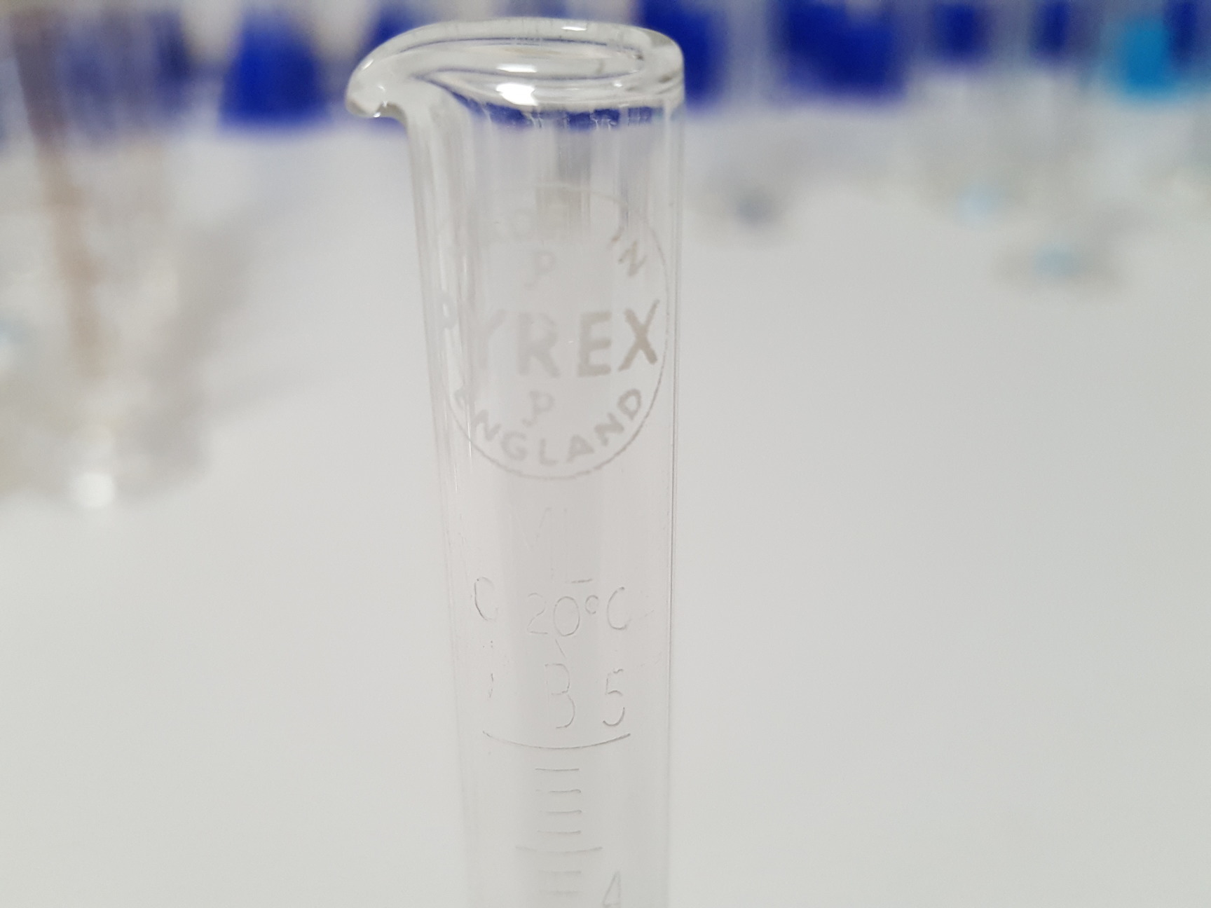Image of Large Lot of 72 Glass Laboratory Graduated Cylinders - 100ml, 50ml, 5ml, Lab