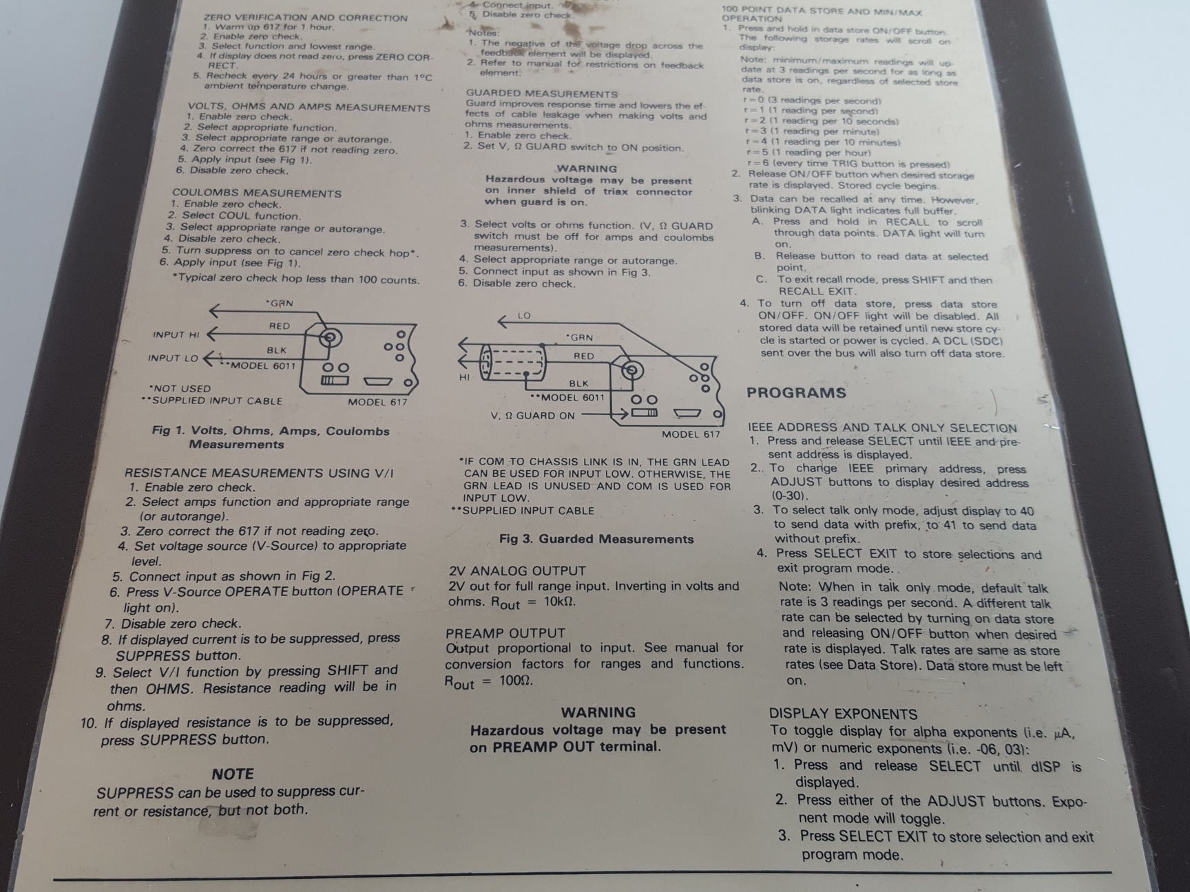 Image of Keithley 617 Programmable Electrometer Lab
