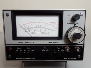 Thumbnail image of Marconi Instruments Type 6953 A VSWR Indicator Lab