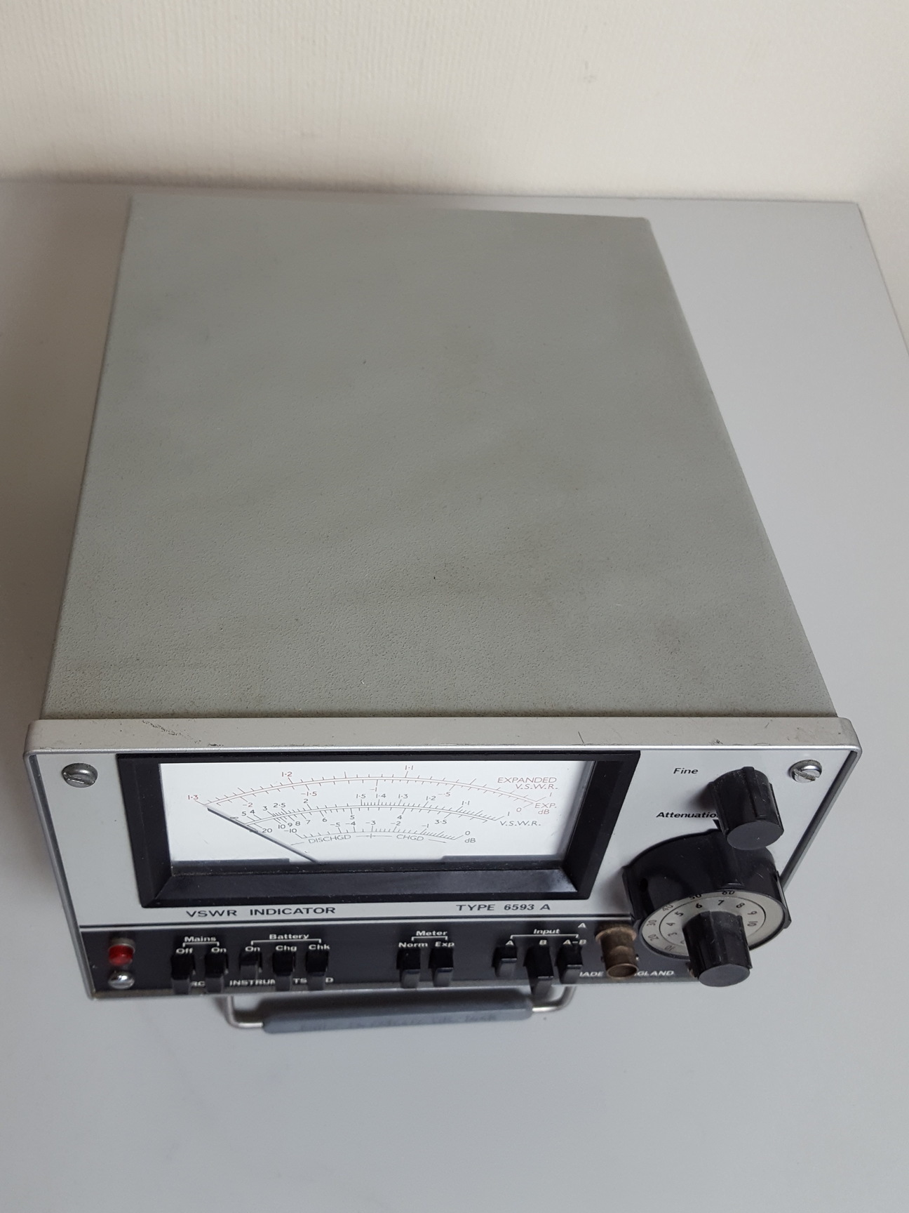 Image of Marconi Instruments Type 6953 A VSWR Indicator Lab