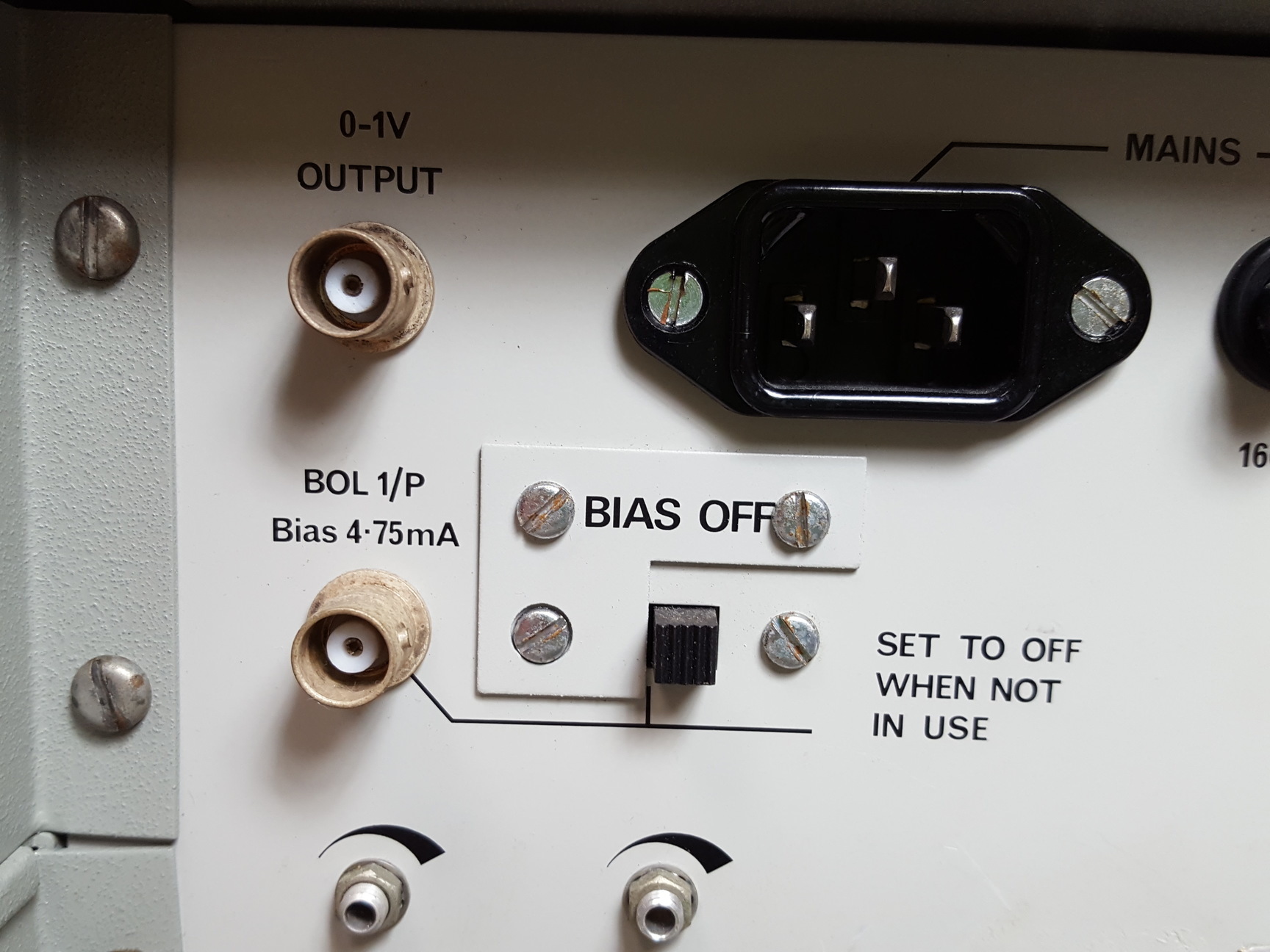 Image of Marconi Instruments Type 6953 A VSWR Indicator Lab