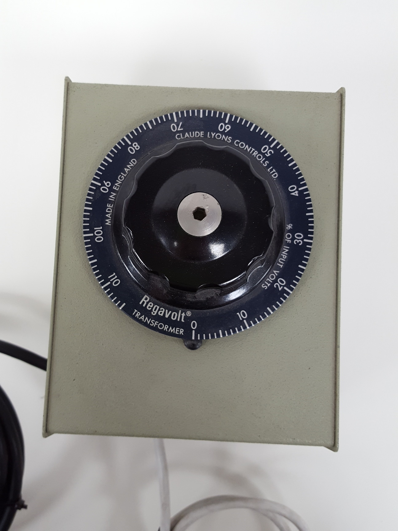 Image of Claude Lyons Regavolt Variable Transformer Type 402 Lab