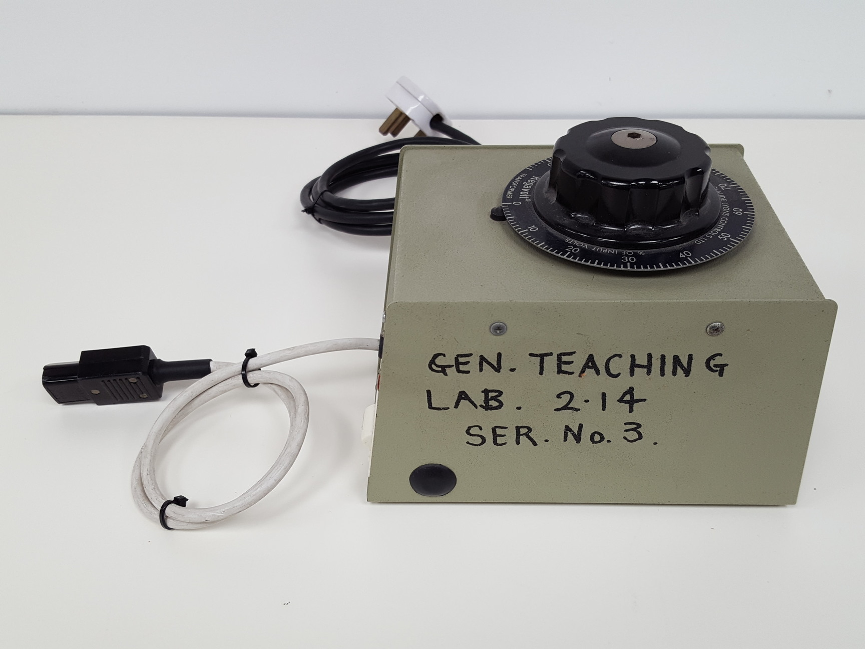 Image of Claude Lyons Regavolt Variable Transformer Type 402 Lab