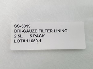 Thumbnail image of 6 x Sigma-Aldrich 2.5L Tunair Shake Flasks, 9 x Caps & Lining Filters Lab