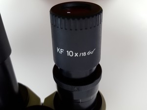 Thumbnail image of Carl Zeiss NT 6V Binocular Microscope & 4 Objectives 