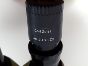 Thumbnail image of Carl Zeiss NT 6V Binocular Microscope & 4 Objectives 