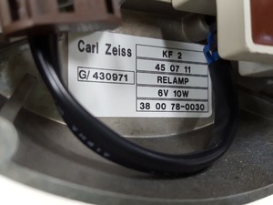 Thumbnail image of Carl Zeiss NT 6V Binocular Microscope & 4 Objectives 