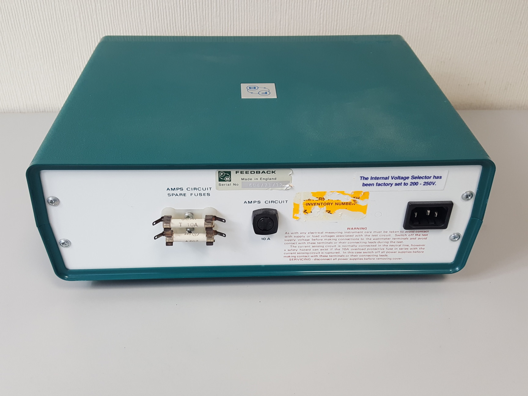 Image of Feedback Electronic Wattmeter Model - EW604