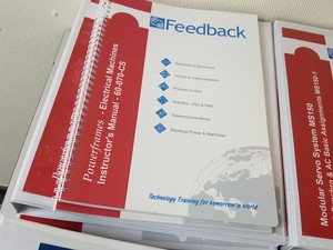 Thumbnail image of Feedback Teaching Manuals & Software Lab Powerframes, 60-070-ECT-S, 60-070-CS-S,