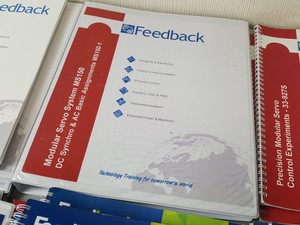 Thumbnail image of Feedback Teaching Manuals & Software Lab Powerframes, 60-070-ECT-S, 60-070-CS-S,