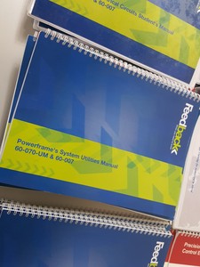 Thumbnail image of Feedback Teaching Manuals & Software Lab Powerframes, 60-070-ECT-S, 60-070-CS-S,