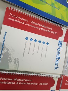 Thumbnail image of Feedback Teaching Manuals & Software Lab Powerframes, 60-070-ECT-S, 60-070-CS-S,