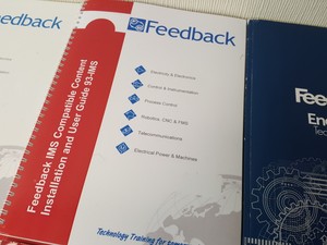 Thumbnail image of Feedback Teaching Manuals & Software Lab Powerframes, 60-070-ECT-S, 60-070-CS-S,
