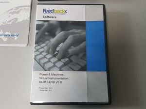 Thumbnail image of Feedback Teaching Manuals & Software Lab Powerframes, 60-070-ECT-S, 60-070-CS-S,