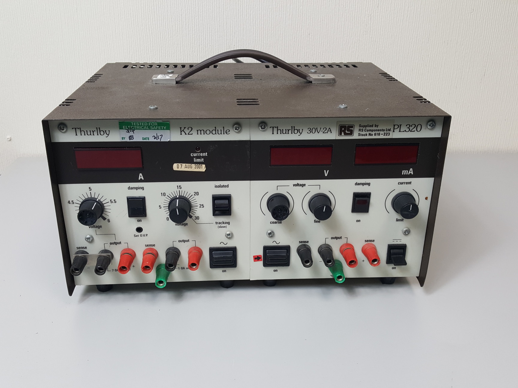Image of Thurlby K2 Module PL320 30v 2A 300w Benchtop Power Supply Lab