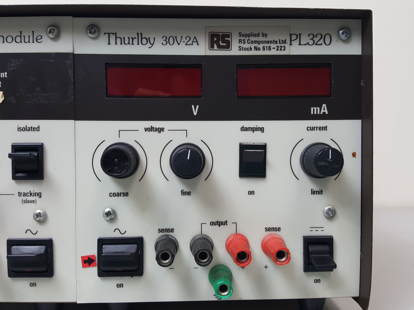 Image of Thurlby K2 Module PL320 30v 2A 300w Benchtop Power Supply Lab