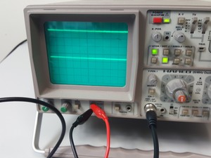 Thumbnail image of Hameg Oscilloscope / Storage Scope HM205-2, Graphic Printer HD148 & Paper Lab