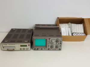 Thumbnail image of Hameg Oscilloscope / Storage Scope HM205-2, Graphic Printer HD148 & Paper Lab