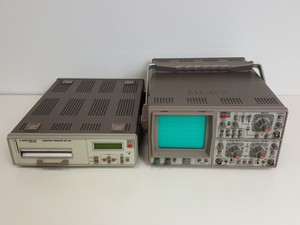 Thumbnail image of Hameg Oscilloscope / Storage Scope HM205-2, Graphic Printer HD148 & Paper Lab
